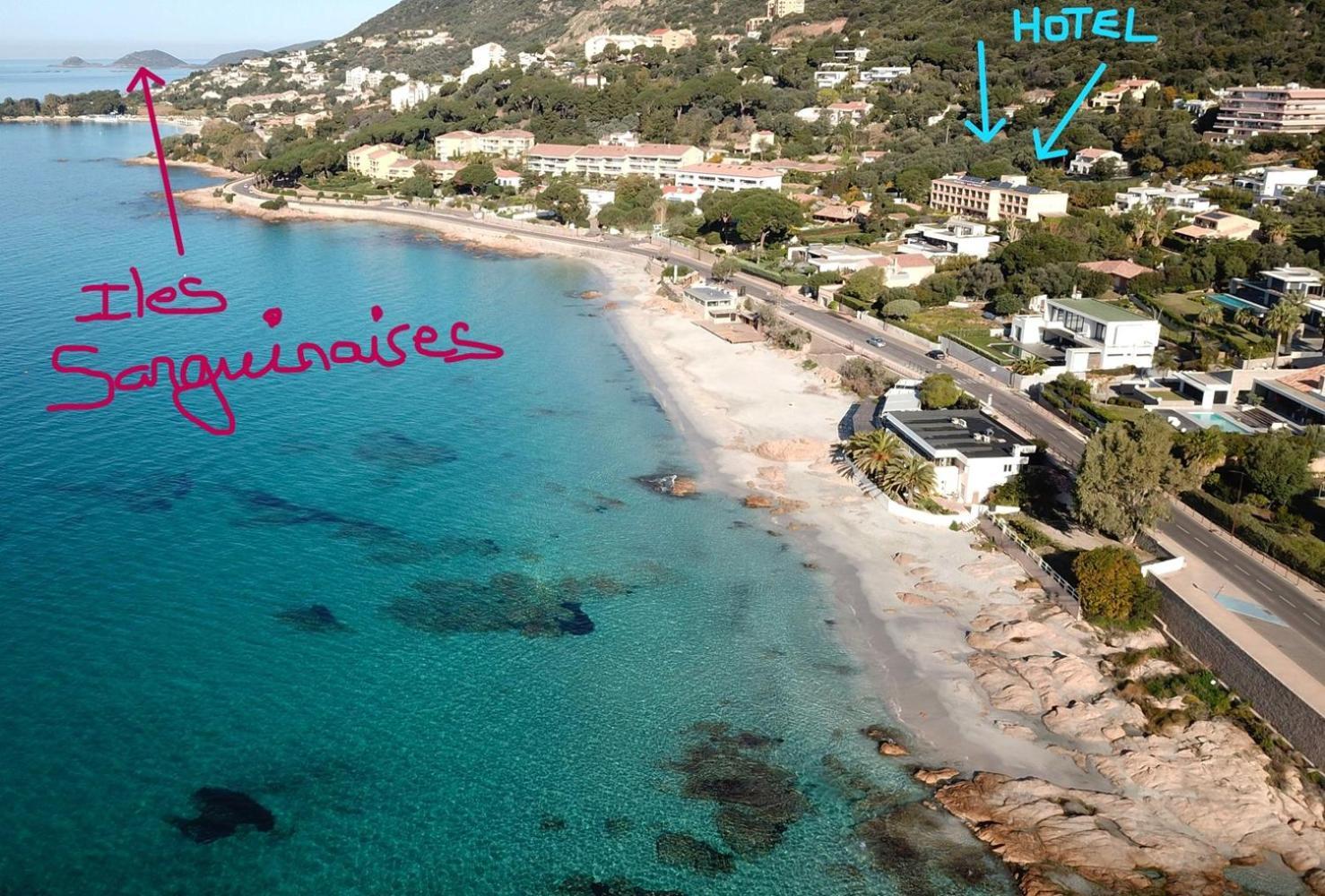 Hotel La Pinede أجاكسيو المظهر الخارجي الصورة
